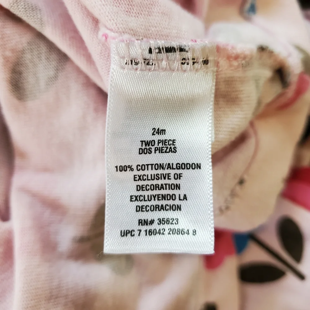Bundle Of Two Baby Girl Dress And Top Sizes 6-9M‎ And 24M